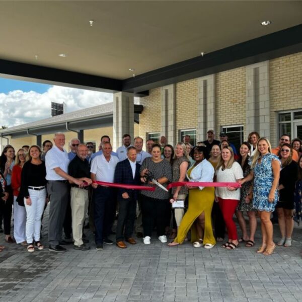 Learning Zone Ribbon cutting