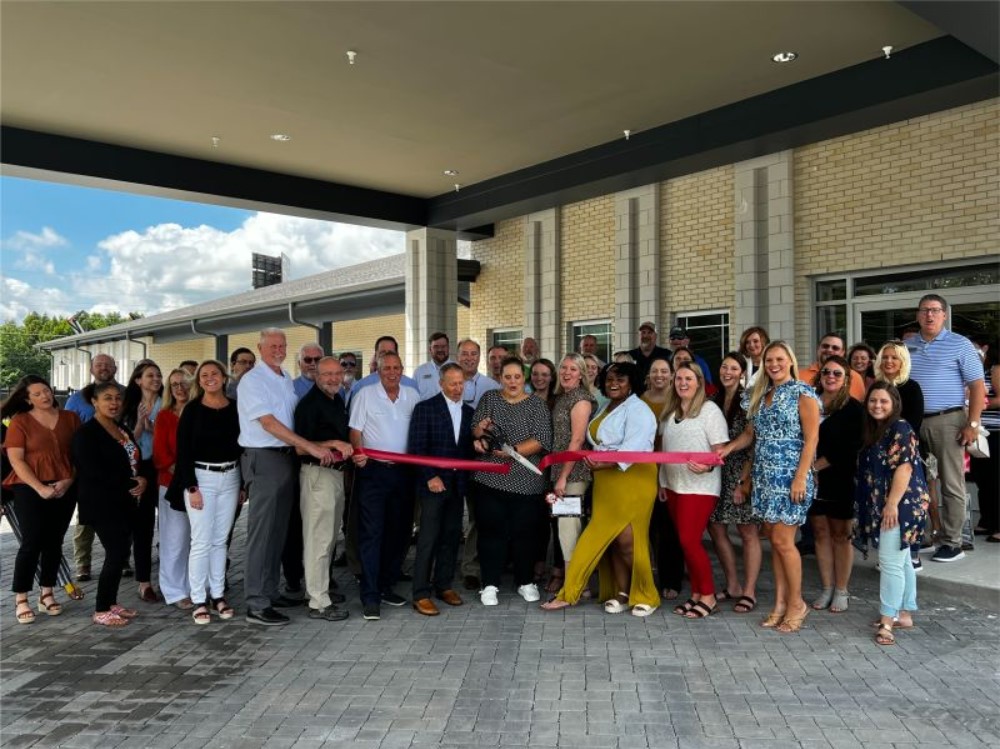 Learning Zone Ribbon cutting