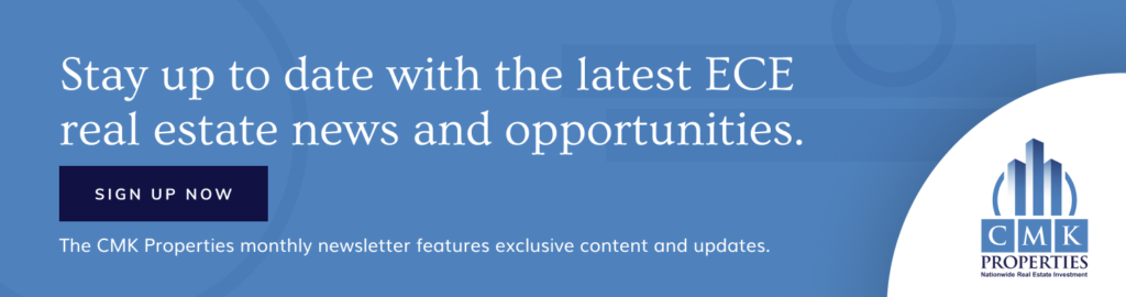 Stay up to date with the latest ECE real estate news and opportunities. The CMK Properties monthly newsletter features exclusive content and updates.